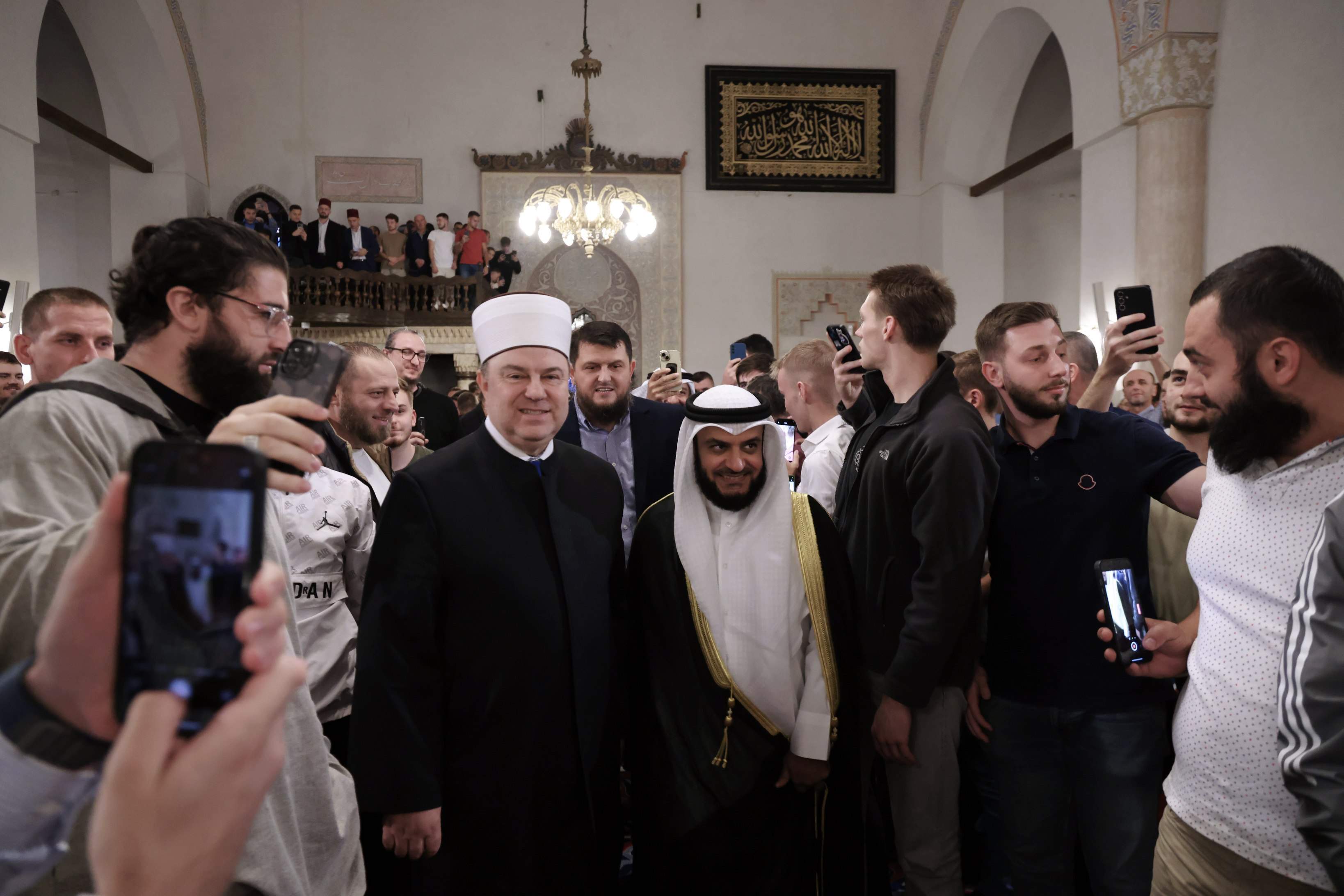 Mišari Rašid el-Afasi u Begovoj džamiji